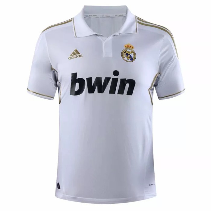 2011-2012 Real Madrid Home Retro Soccer Jersey