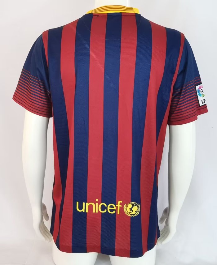 2013-2014 Barcelona Home Retro Soccer Jersey