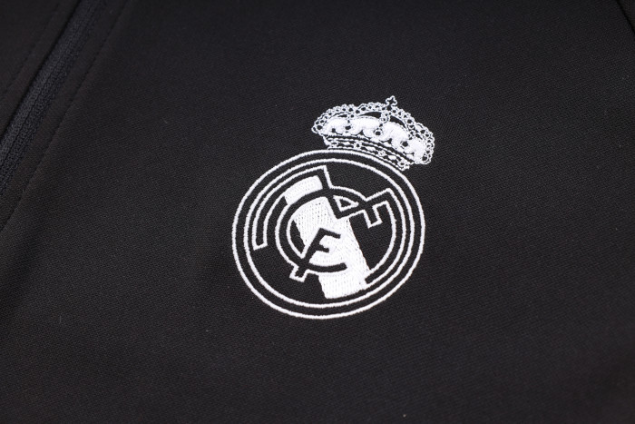 23-24 Real Madrid High Quality Half Pull Tracksuit