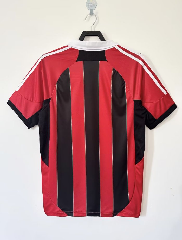 2012-2013 AC Milan Home Retro Soccer Jersey