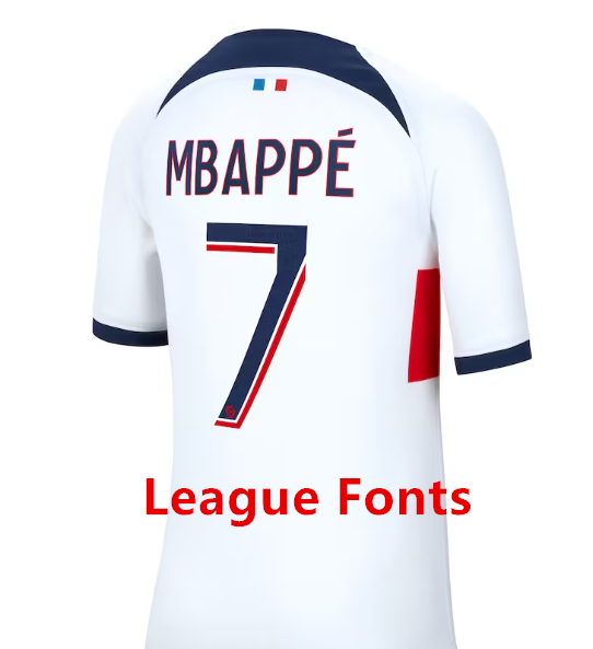 23-24 Paris Saint-Germain Away 1:1 Fans Soccer Jersey