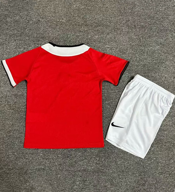 2004-2006 Manchester United Home Retro Kids Soccer Jersey