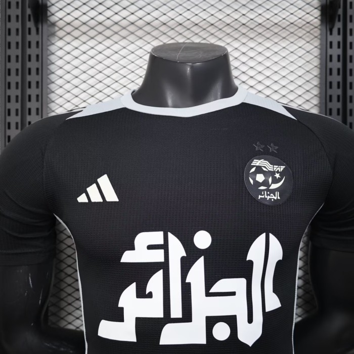 25-26 Algeria Black Player Version Training shirts