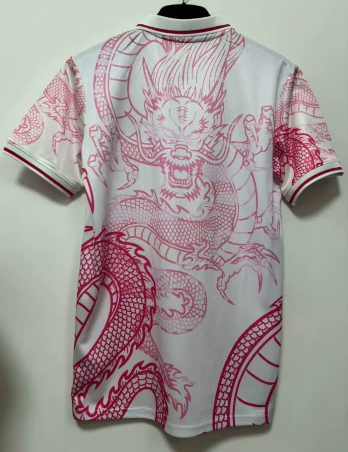 25-26 Real Madrid White Pink Special Edition Training Shirts