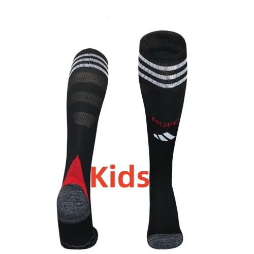 25-26 Manchester United Home Kids Socks