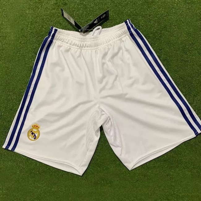 2016-2017 Real Madrid White Retro Shorts Pants