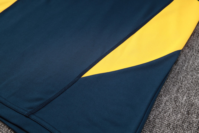 23-24 Real Madrid High Quality Half Pull Tracksuit