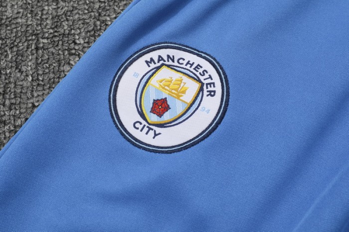 23-24 Manchester City High Quality Half Pull Tracksuit