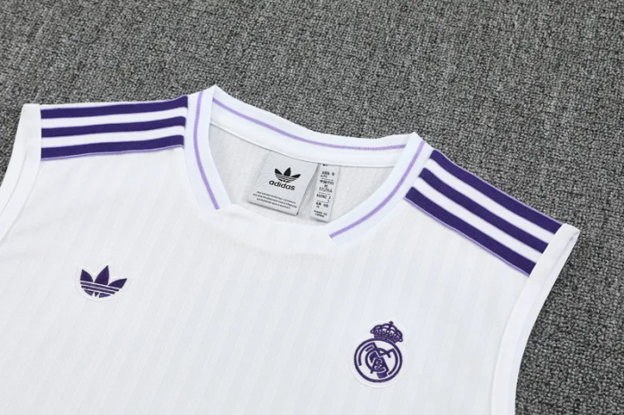 25-26 Real Madrid High Quality Tank Top And Shorts Suit