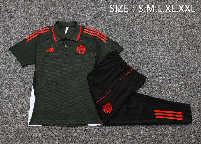 25-26 Bayern High Quality Polo Tracksuit