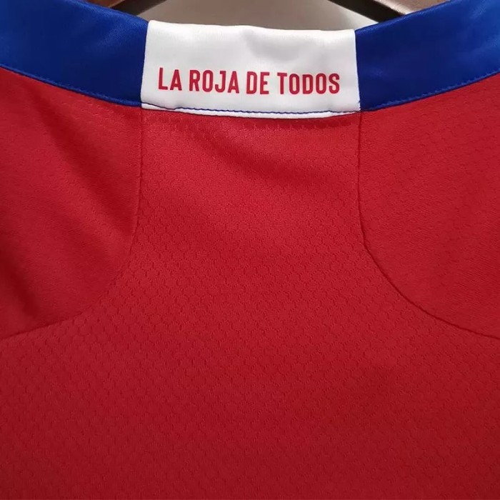21-22 Chile Home Fans Soccer Jersey