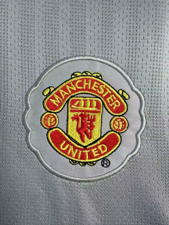 2007-2008 Manchester United Goalkeeper Retro Soccer Jersey