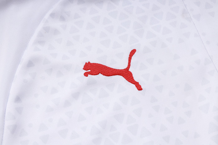 23-24 AC Milan High Quality Half Pull Tracksuit