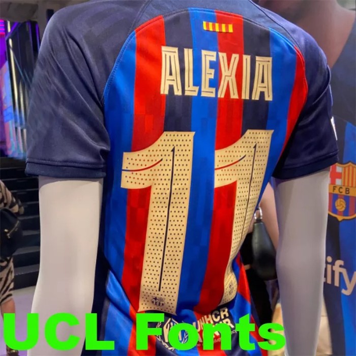 22-23 Barcelona Home 1:1 Fans Soccer Jersey