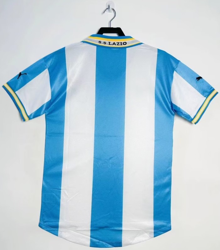 1999-2000 Lazio Home Retro Soccer Jersey