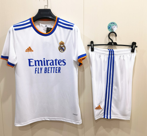 21-22 Real Madrid Home Adult Suit