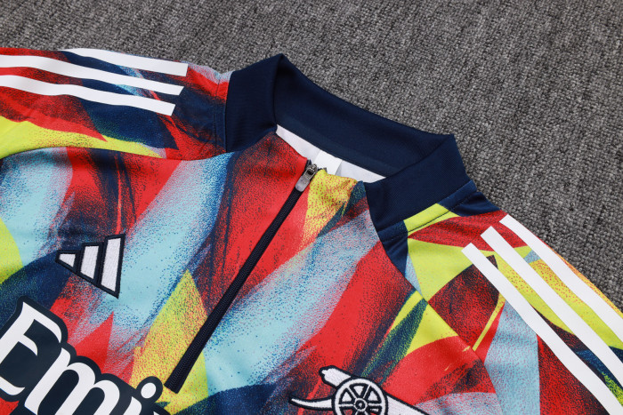 25-26 Arsenal High Quality Half Pull Tracksuit
