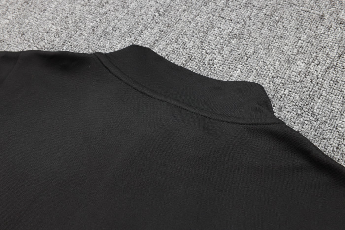 23-24 Marseille High Quality Half Pull Tracksuit