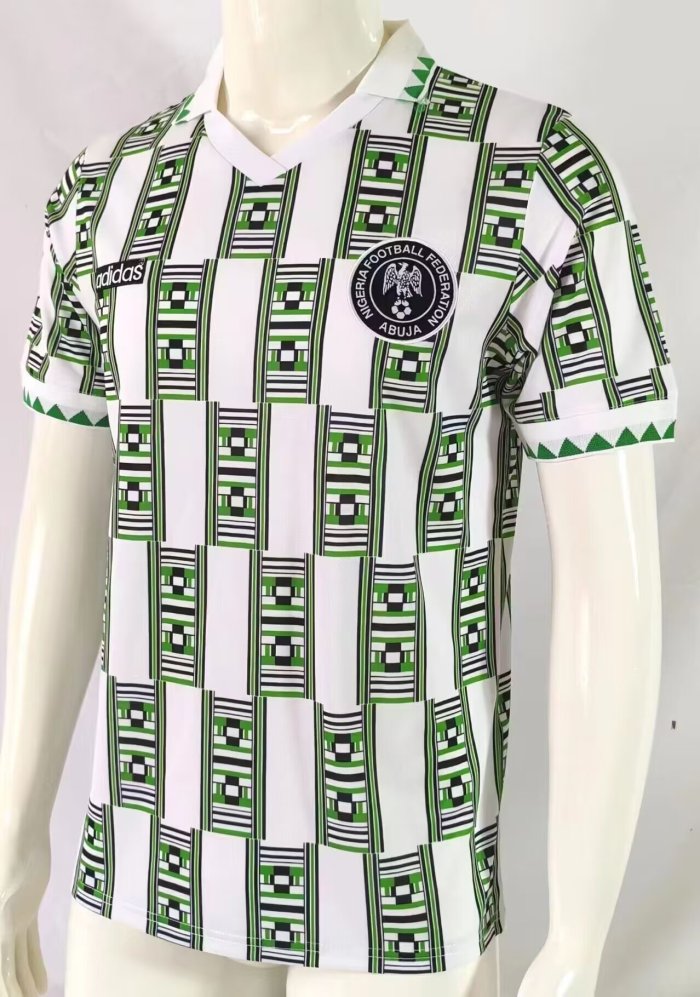 1994 Nigeria Away Retro Soccer Jersey