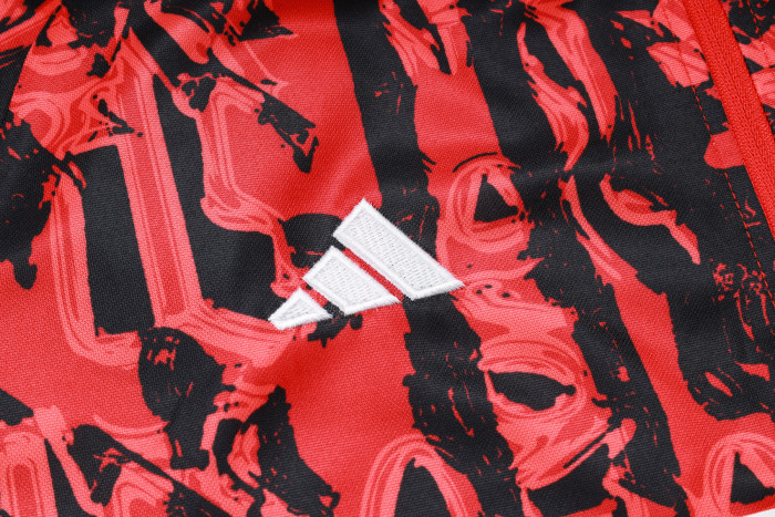 23-24 Manchester United High Quality Half Pull Tracksuit