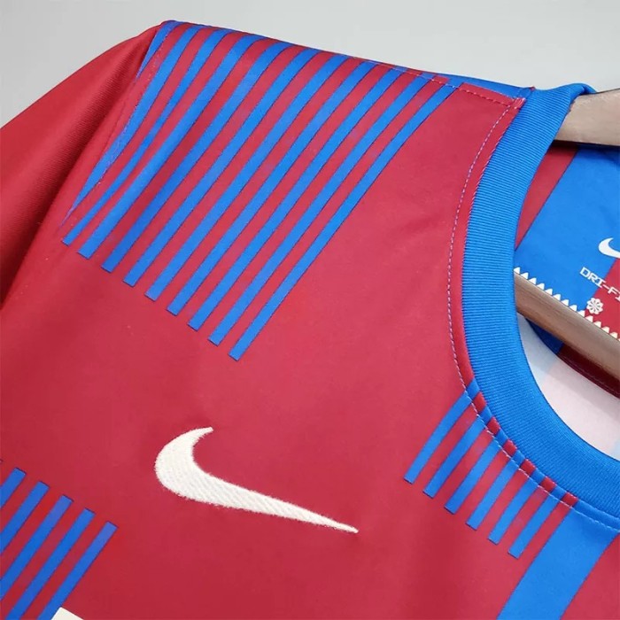 21-22 Barcelona 1:1 Home Fans Soccer Jersey