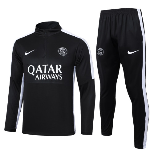 23-24 Paris Saint-Germain High Quality Half Pull Tracksuit
