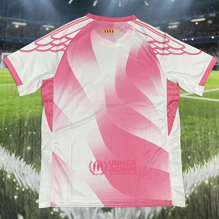 25-26 Barcelona Pink White Concept Edition Training shirts
