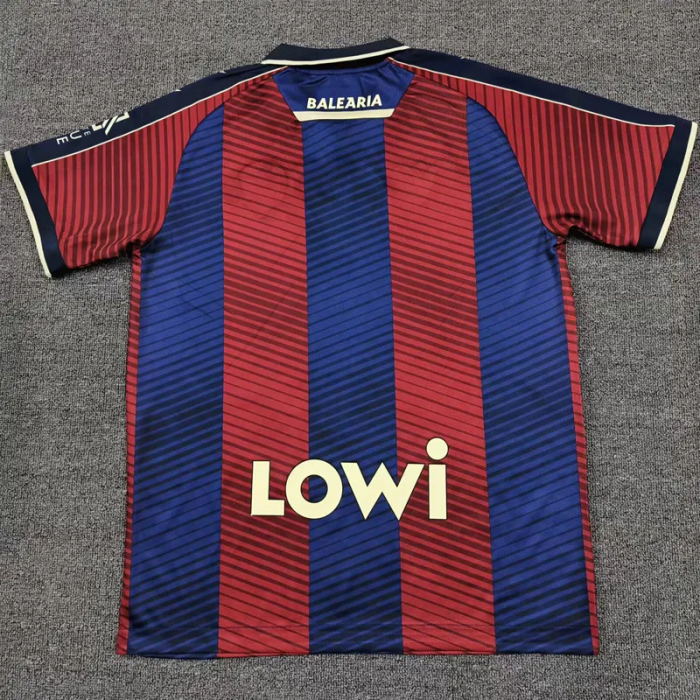 25-26 Levante UD Home Fans Soccer Jersey 1:1 Thai Quality