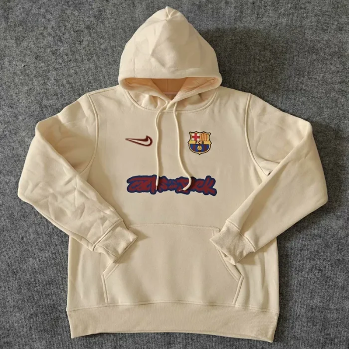 25-26 Barcelona Khaki Hoody (加绒)彩标