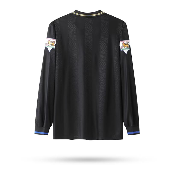 1993-1995 Manchester United Away Long sleeves Retro Soccer Jersey