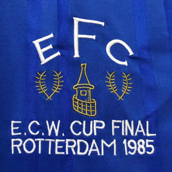 1985 Everton Home Retro Soccer Jersey