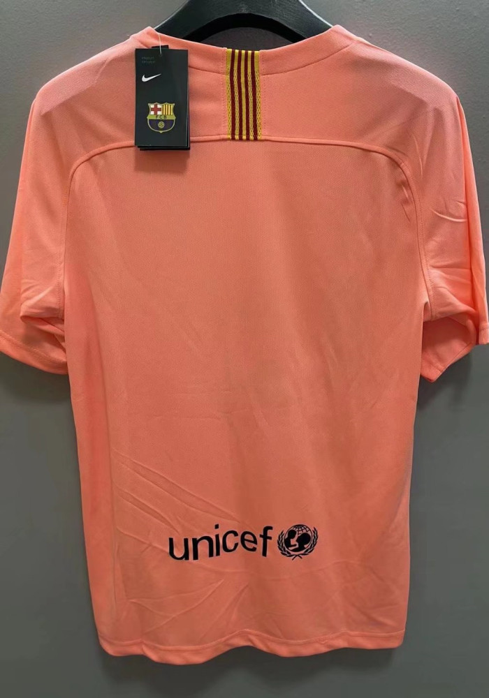 2018-2019 Barcelona Third Retro Soccer Jersey