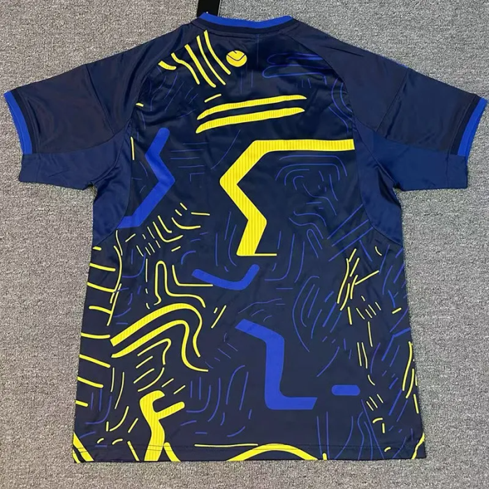 25-26 Leeds United Royal blue Special Edition Fans Soccer Jersey