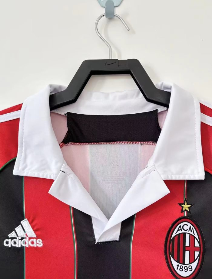 2012-2013 AC Milan Home Retro Soccer Jersey