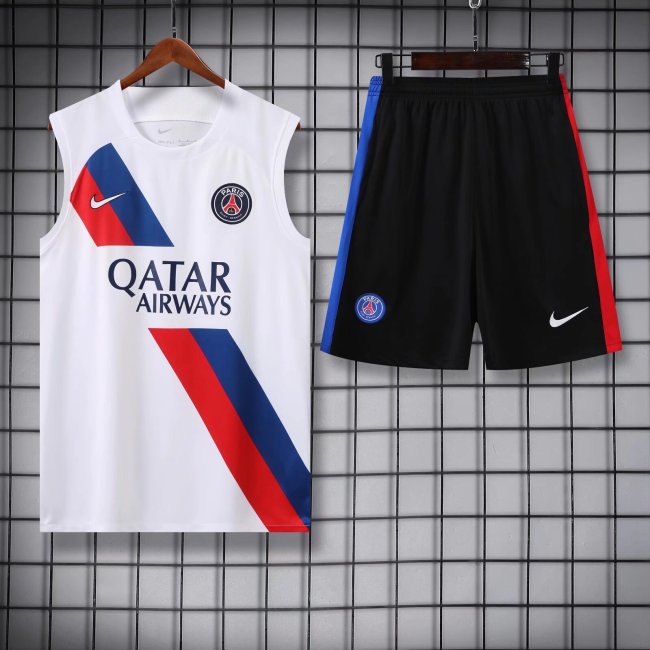 23-24 Paris Saint-Germain High quality Tank Top And Shorts Suit