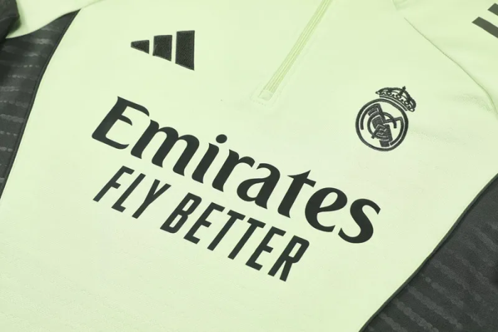 25-26 Real Madrid High Quality Half Pull Tracksuit