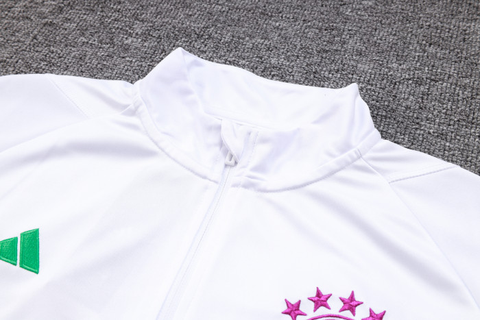 23-24 Bayern High Quality Half Pull Tracksuit