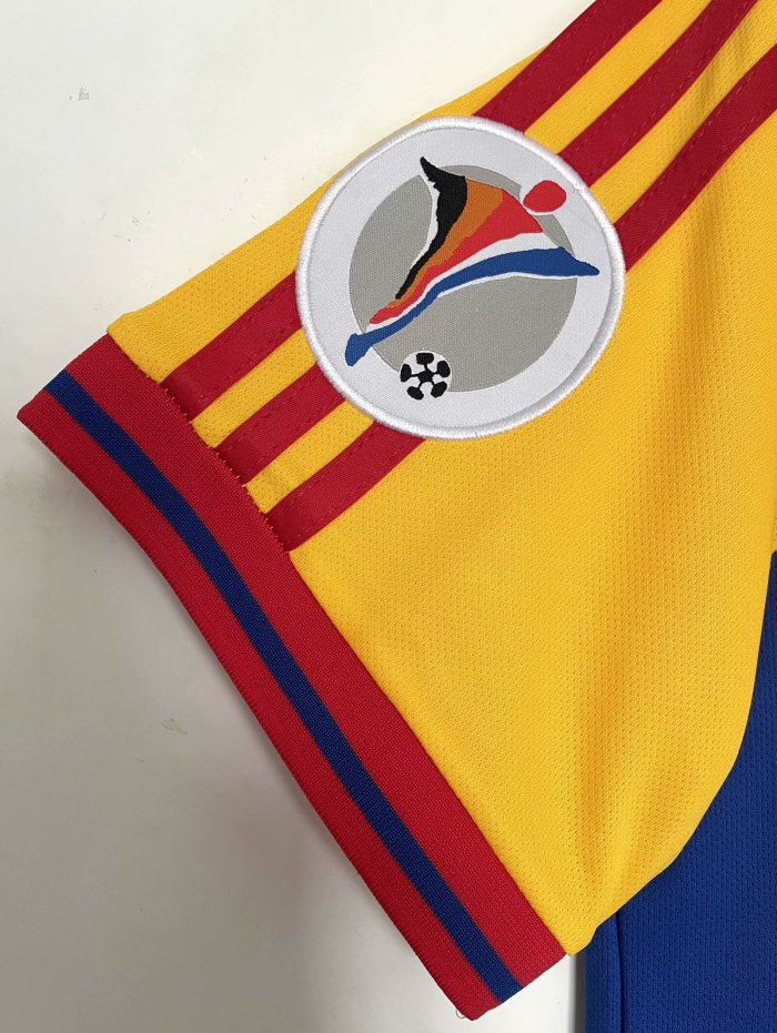 2000 Romania Home Retro Soccer Jersey