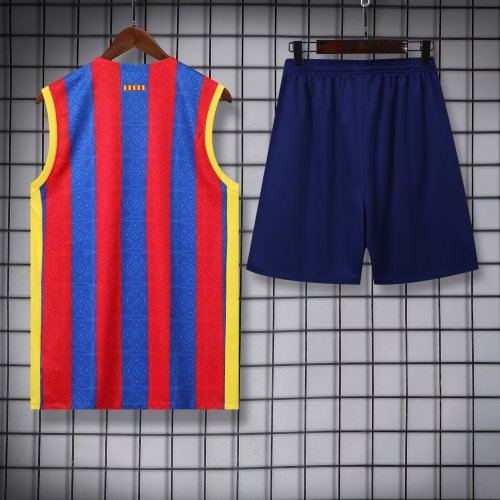 23-24 Barcelona High quality Tank Top And Shorts Suit