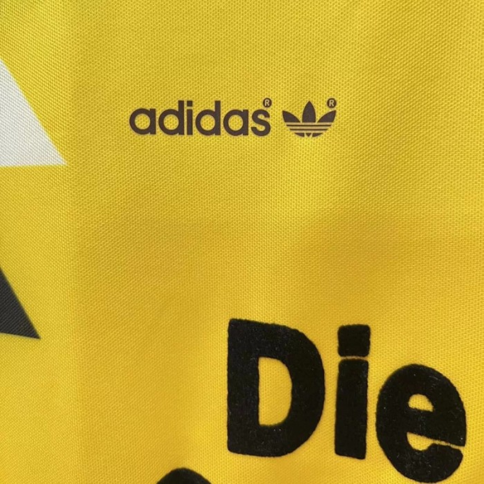1989 Dortmund Yellow Retro Soccer Jersey