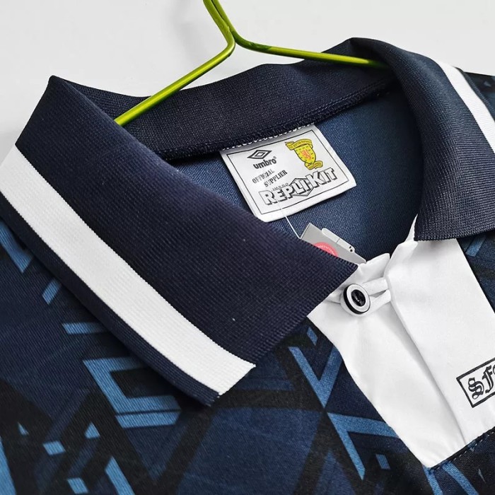 1992-1993 Scotland Home Retro Soccer Jersey