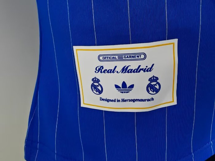 25-26 RMA Blue Special Edition Player Version Training Shirts 1:1 Thai Quality