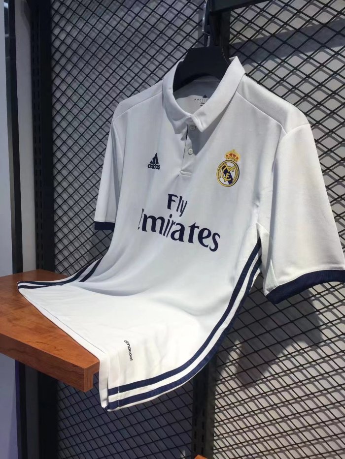 2016-2017 Real Madrid Home Retro Soccer Jersey