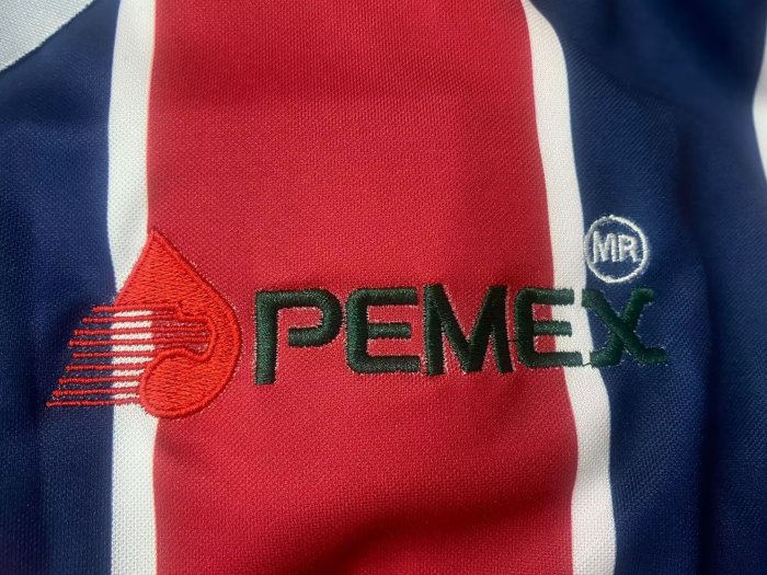 1996-1997 Chivas Away Long Sleeve Retro Soccer Jersey