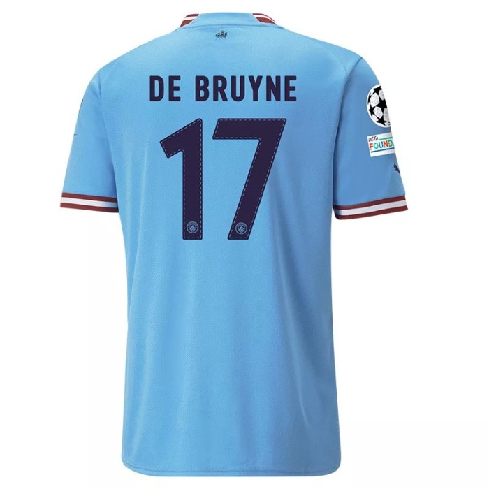 22-23 Manchester City Home 1:1 Fans Soccer Jersey