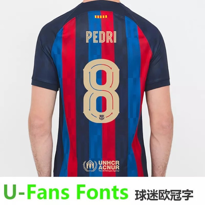 22-23 Barcelona Home OWL LOGO Special Fans Soccer Jersey