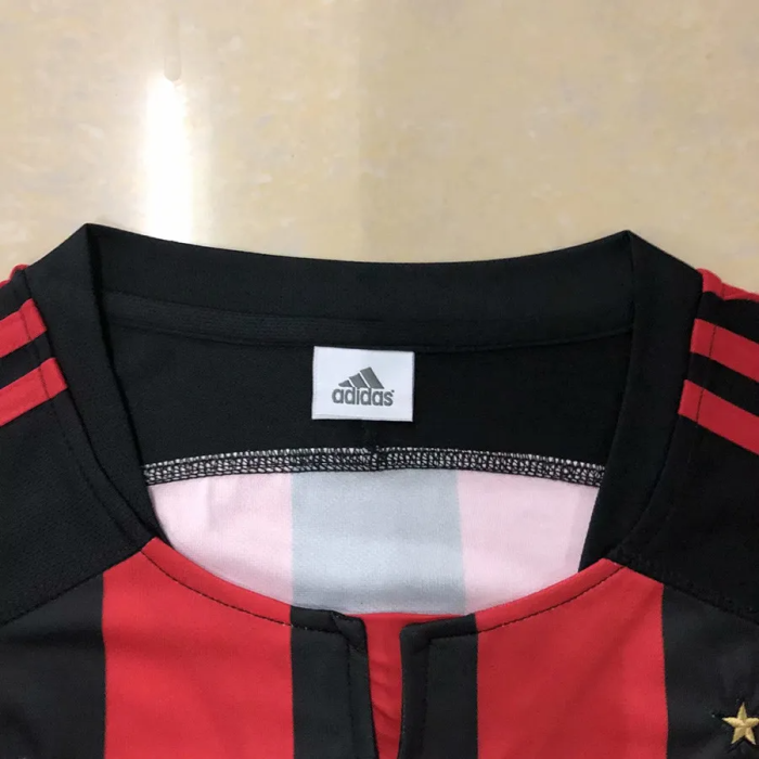 2003-2004 AC Milan Home Retro Soccer Jersey
