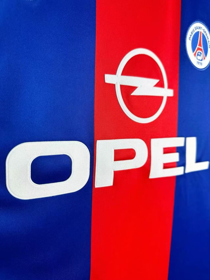 2000-2001 Paris Saint-Germain Paris Home Retro Soccer Jersey