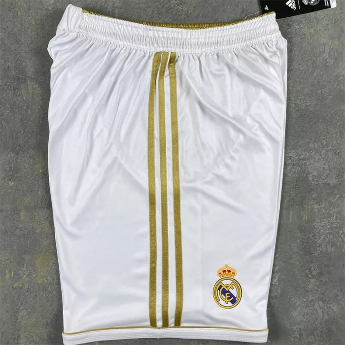 2011-2012 Real Madrid White Retro Shorts Pants