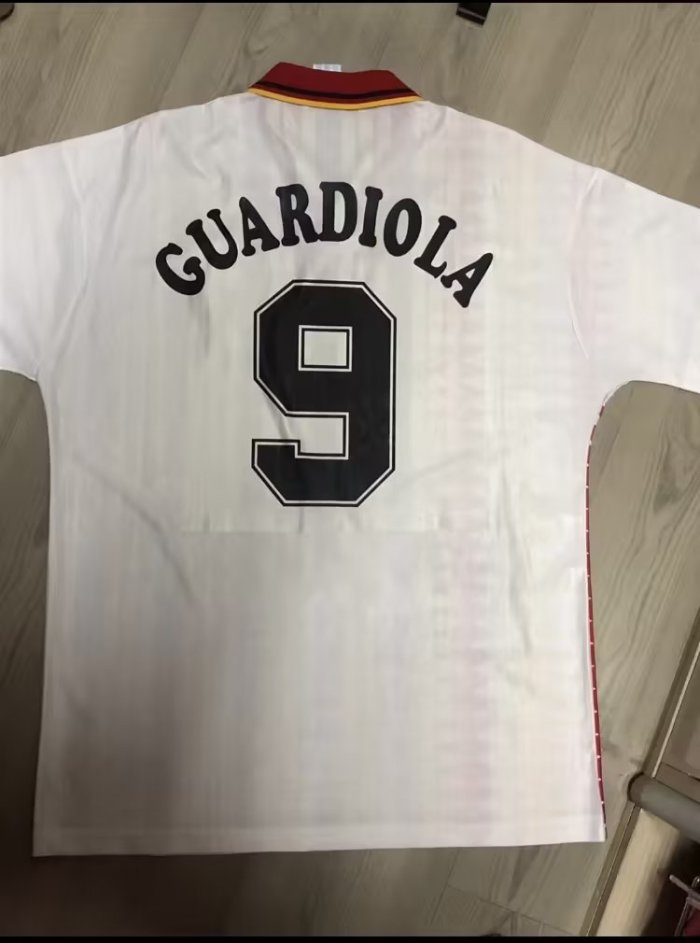 1994 Spain Away Retro Soccer Jersey